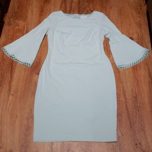 Calvin Klein Bell Sleeve Dress